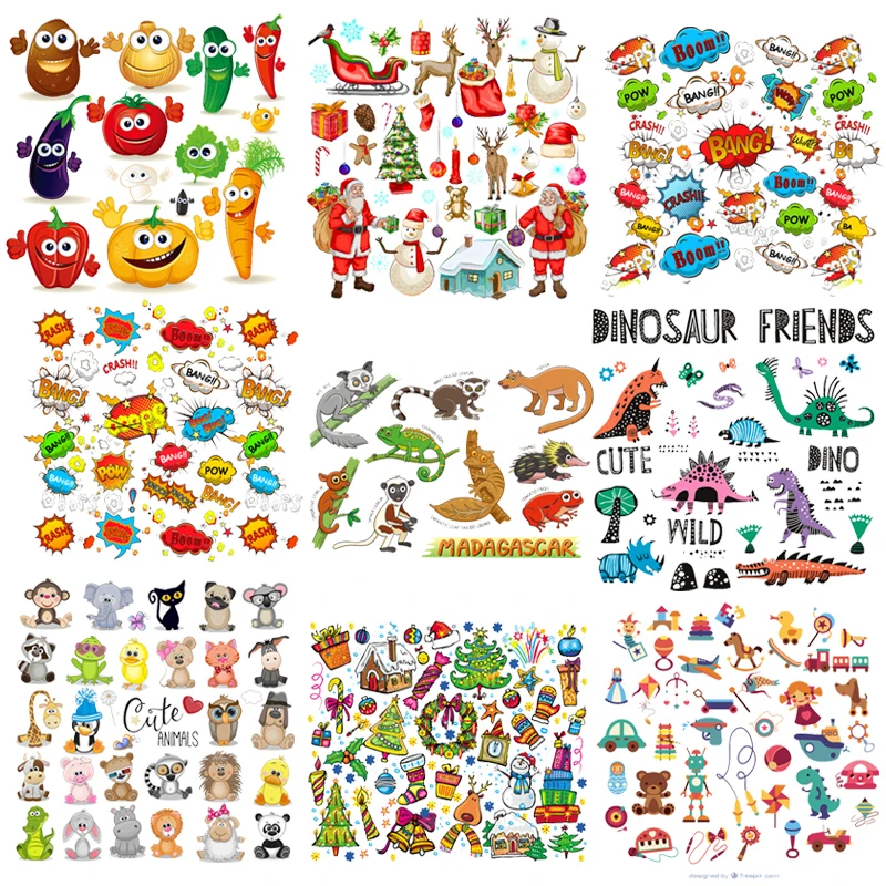 Термоклейкая виниловая наклейка Дед Мороз|Заплатки| |