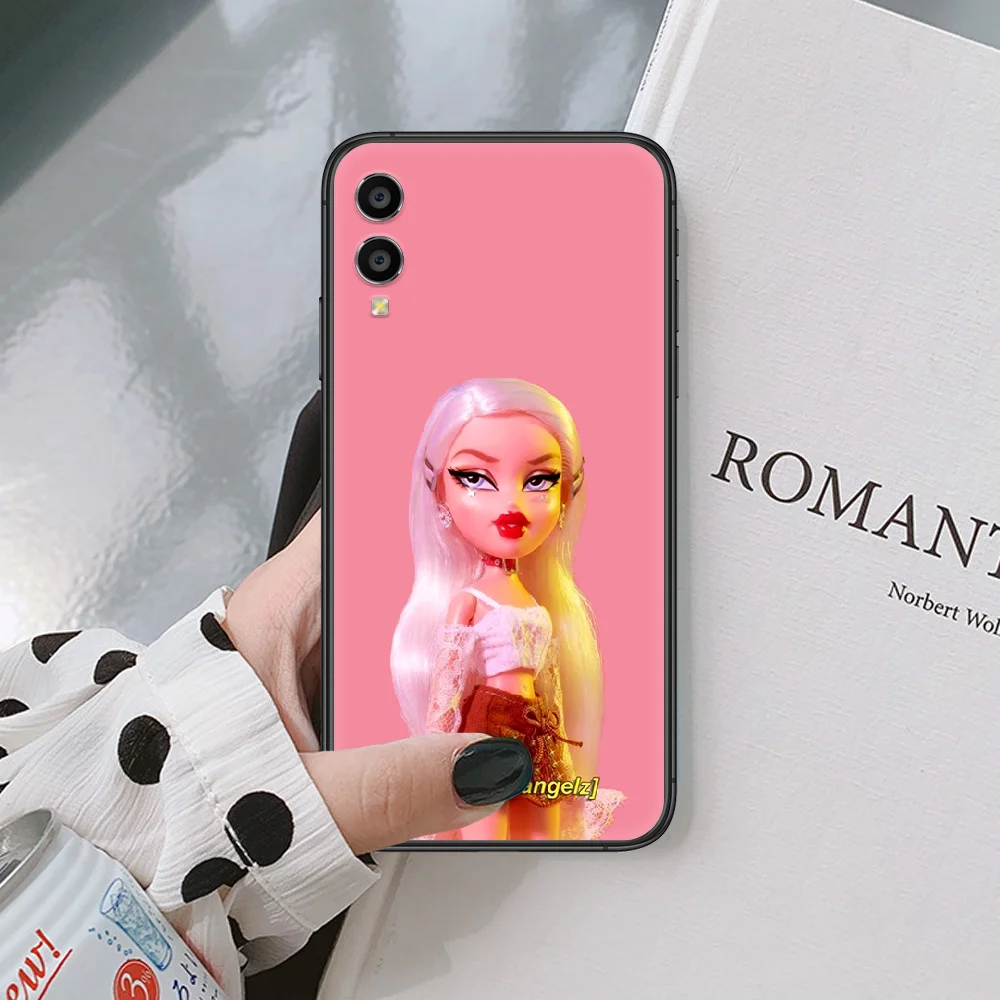 

Bratz Doll Cute Cartoon Girl Phone Case For Huawei Honor 6A 7A 7C 8 8A 8X 9 9X 10 10i 20 Lite Pro Play black Prime Trend Hoesjes