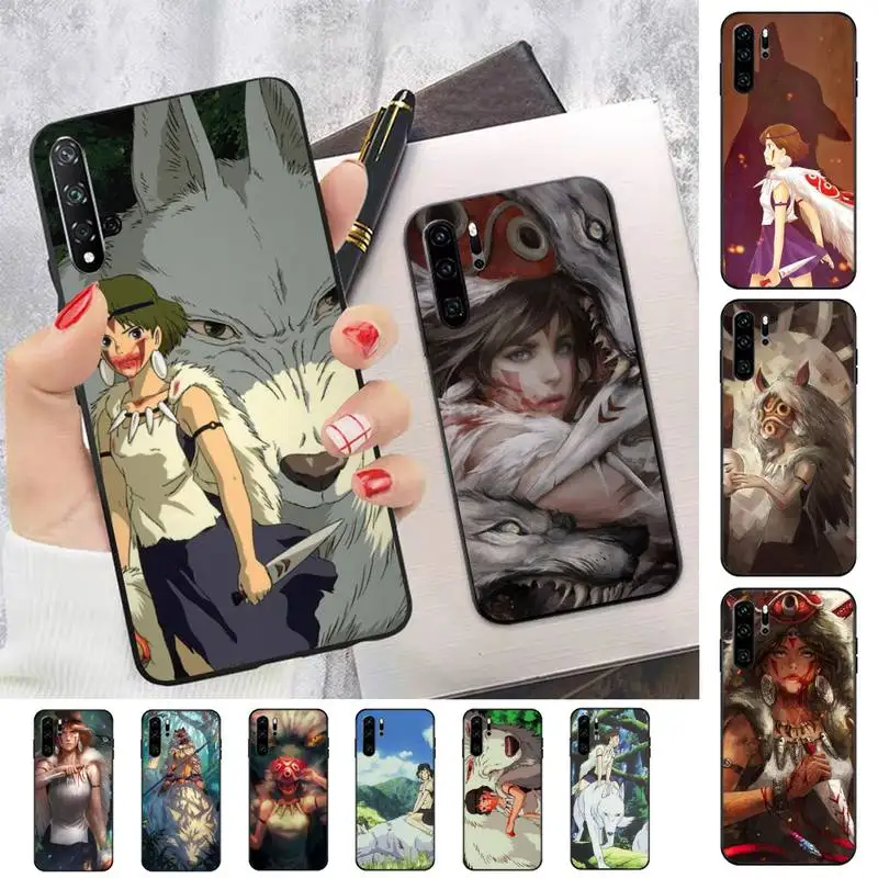 

Yinuoda Anime Princess Mononoke Phone Case for Huawei P30 40 20 10 8 9 lite pro plus Psmart2019