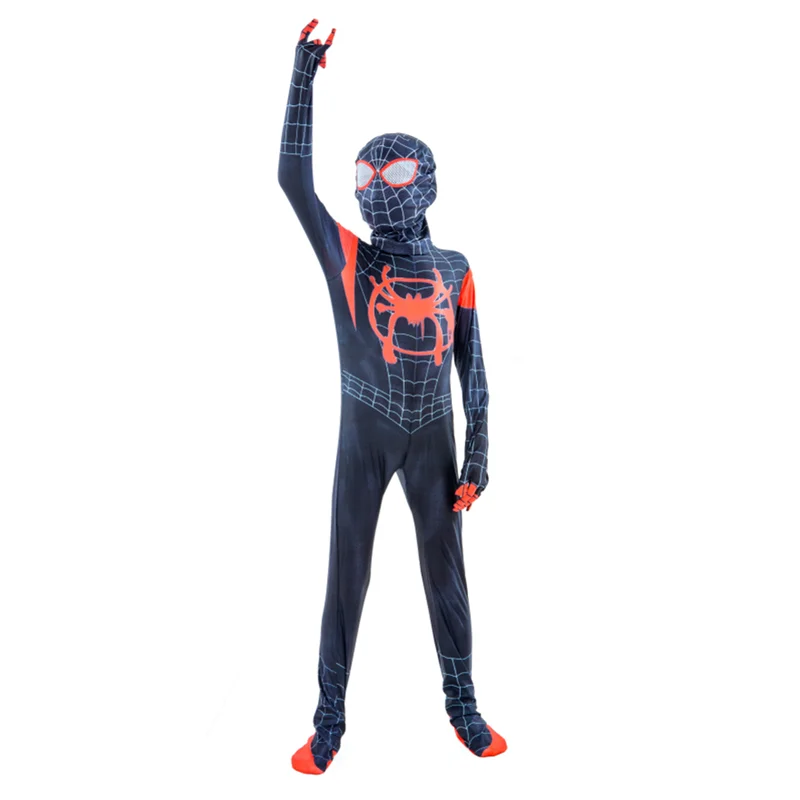 halloween superhero miles spiderman cosplay party carnival adult children carnival party carnival costume free global shipping