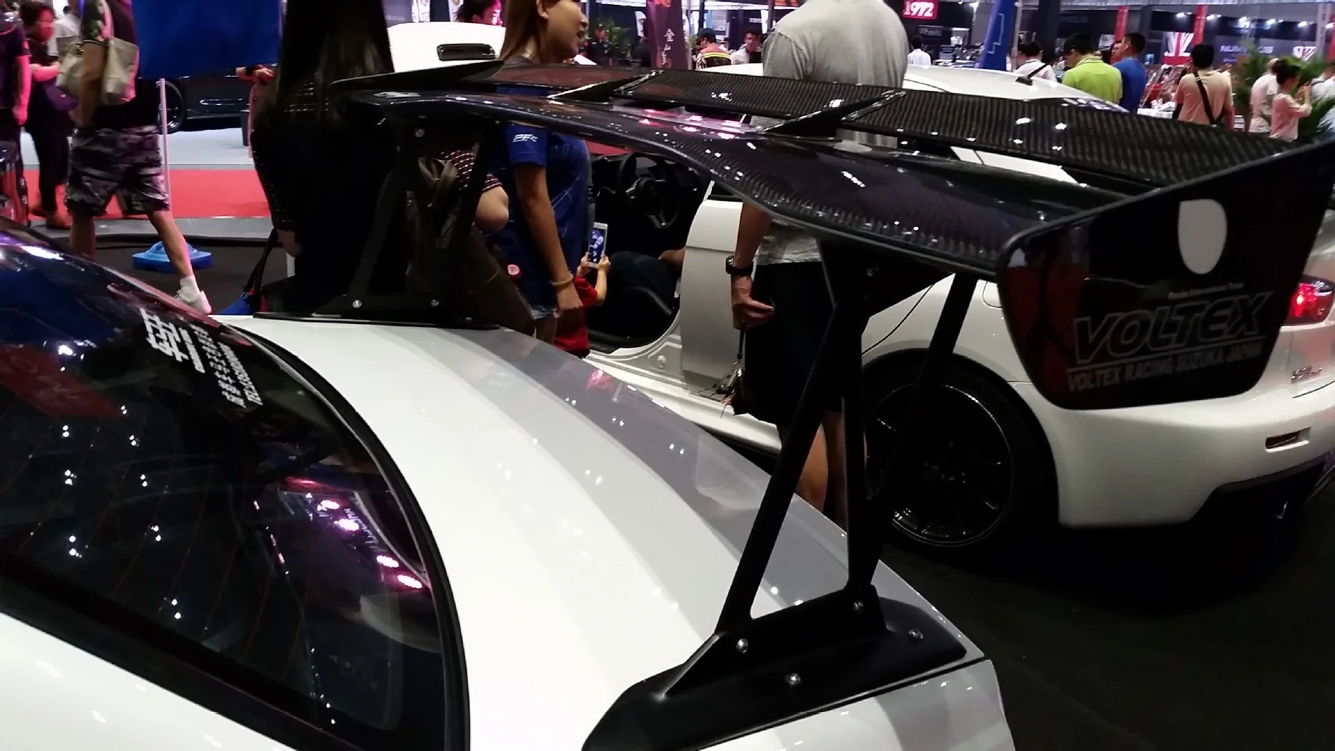 2022 подходит для автомобилей Mitsubishi Evo x 10 поколения модификация Voltex углеродное