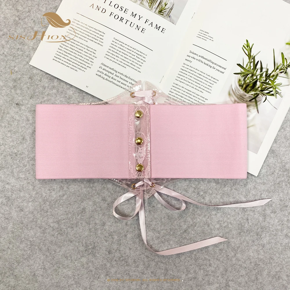 Женский кружевной корсет Sishion с поясом VD2688