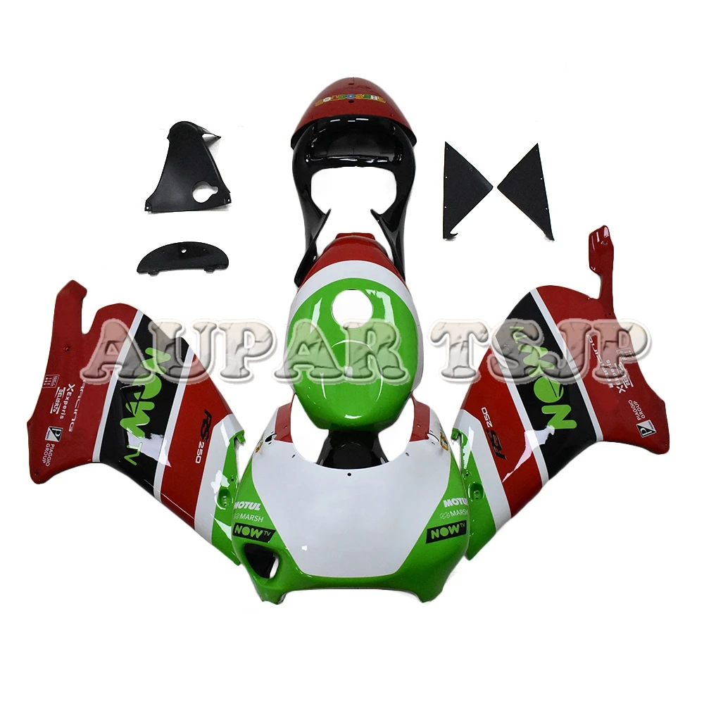 

Racing Fairing Kit For Aprilia RS250 1998 1999 2000 2001 2002 rs250 ABS Plastic Red White Green Race Bodywork Kit