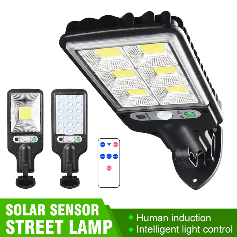

Outdoor LED Solar Wall Light Outdoors Motion Sensor Remote Control Waterproof Street Solar Lamp for Garden Decoration Lights