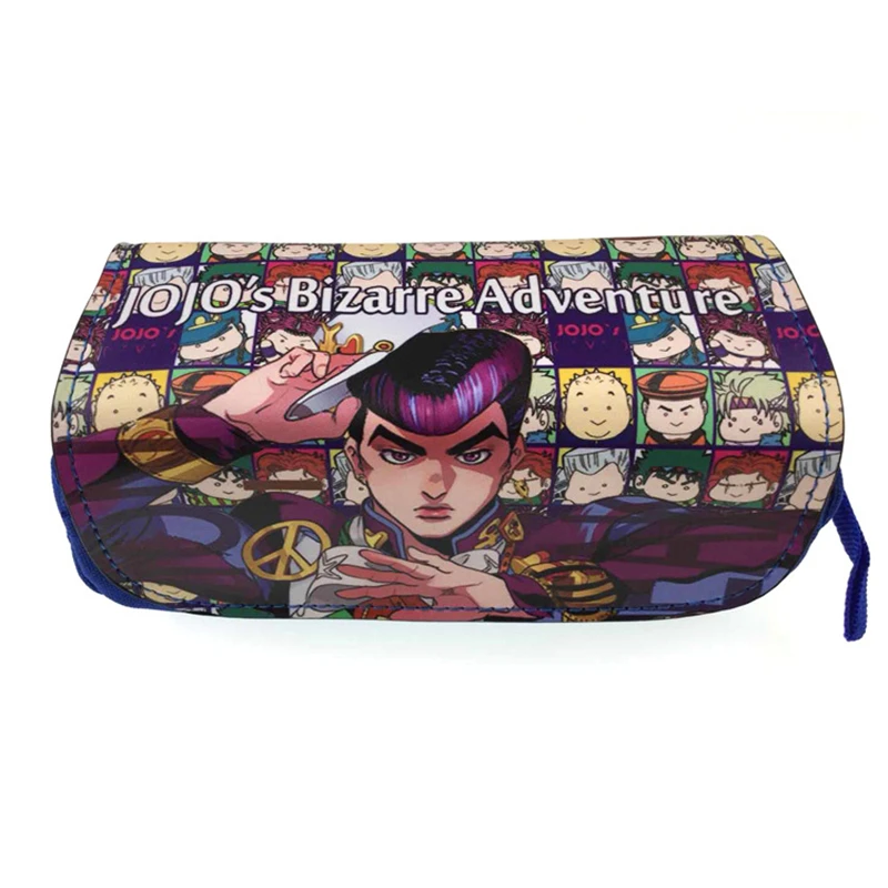 Большой Ёмкость Двойная застежка молния карандаш мешок JoJo'S невероятное
