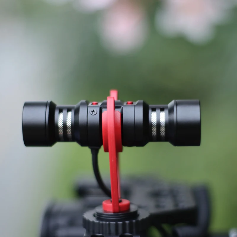 Sairen T Mic Стерео микрофон с двойной головкой для смартфона DSLR Аудио Видео Запись на