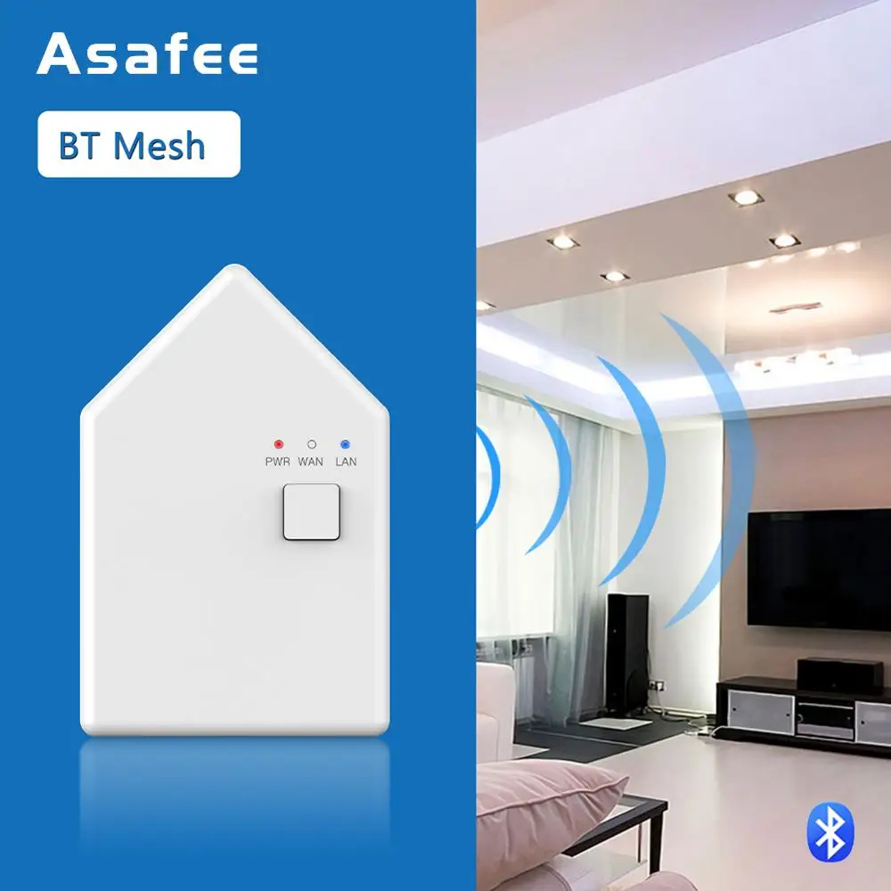 Новейший Интеллектуальный мост US Plug Bluetooth BT Mesh 15 метров работает с Alexa для