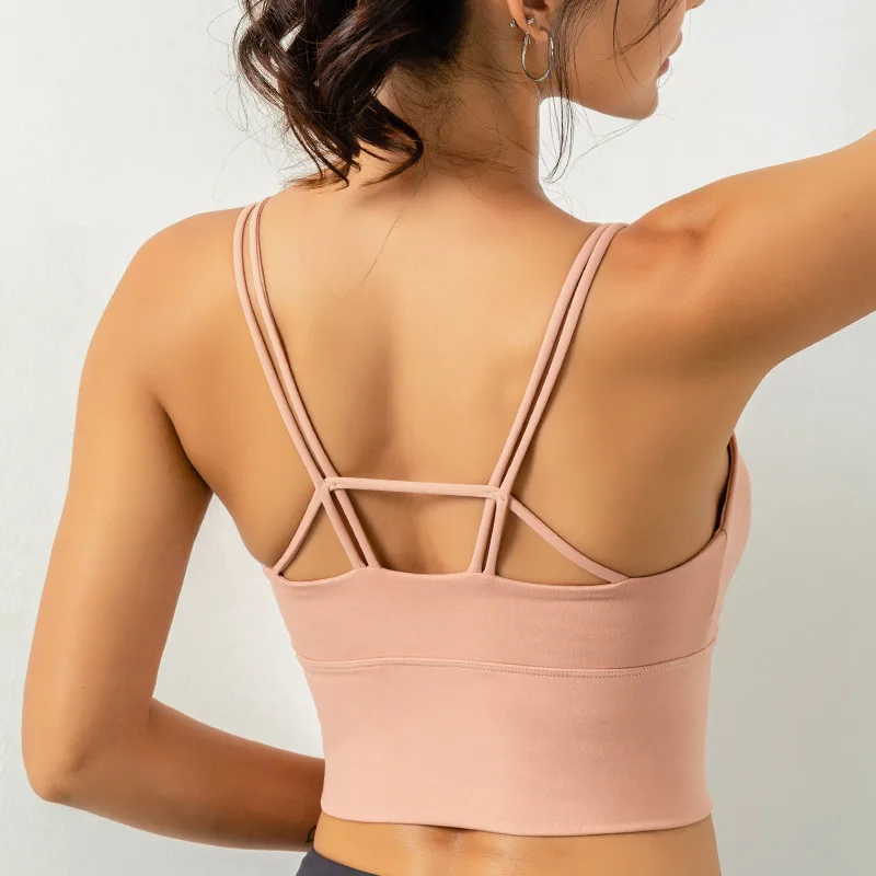 Спортивное нижнее белье женский жилет для бега и йоги ударопрочный бюстгальтер
