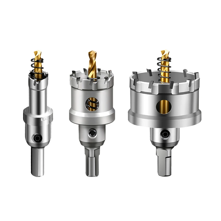 

Saw Drill Bit Hole opener drill bit special iron sheet wood reaming drill for perforating Carbide metal hole drill bit Punch bit