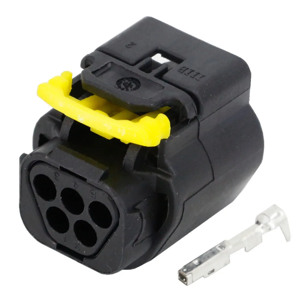 5 Pin воздушного потока разъем измерителя автомобильный топливный бензиновый