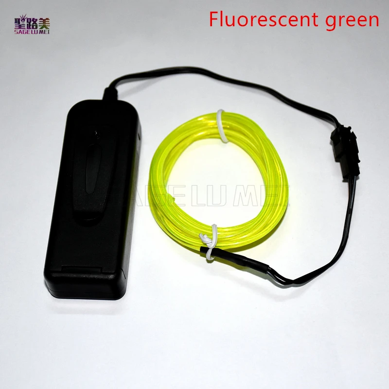 Гибкий неоновый светильник 2 м/3 м/5 м 3 в светящийся Электрический трос