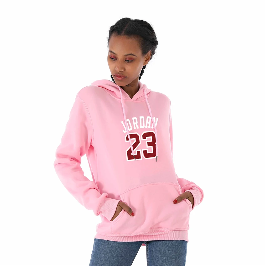 

Women's Hoodies Hooded Sweatshirt Spring Long Sleeve Personality 23 Printed Hoodies Loose Pullovers Ladies Jacket Coats