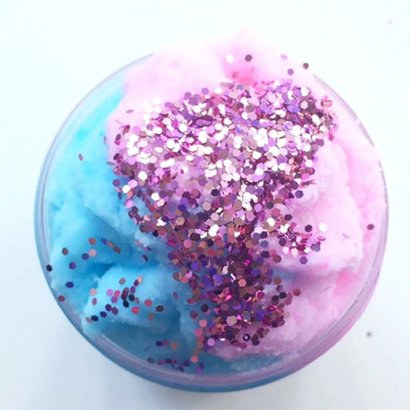 Декомпрессионная цветная глина пушистая слизь облако рисунок грязь Пластилин