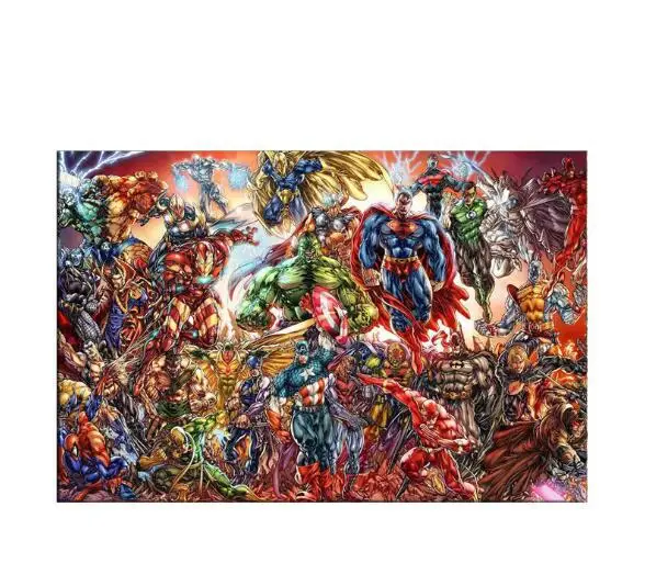 Новая коллекция супергероев Marvel, Мстители, плакаты, Картина на холсте, картины для дома, настенное искусство, аниме, плакат, Cuadros Decoracion Salon