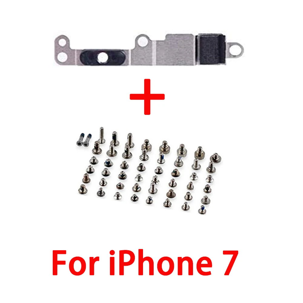 Металлический кронштейн для кнопки возврата и замена винтов iPhone 7 7Plus 8G 8 Plus -