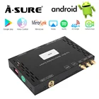 Видеоинтерфейс A-Sure Android 9 Box GPS Navi 4G LTE SIM для Volkswagen VW Tiguan Polo Golf 5 6 7 Passat B7 B8 MIB Seat Skoda