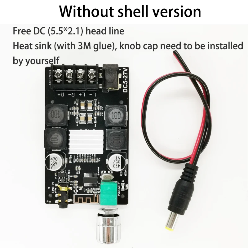 Уровень HiFi 2,0 Стерео Bluetooth цифровой усилитель мощности плата TPA3116 50WX2 усилитель для громкоговорителя с фильтром