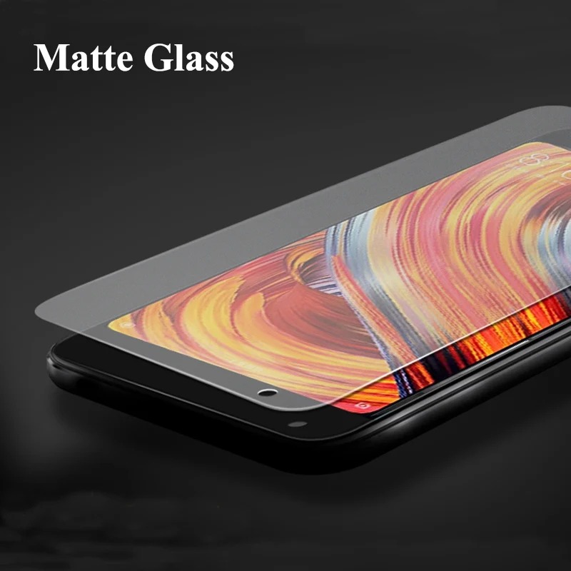 JGKK для Xiaomi mi Max 2 Max3 mi x2S полное покрытие матовый анти-синий луч закаленное стекло для mi x2S Max2 защита экрана - Цвет: Matte Glass