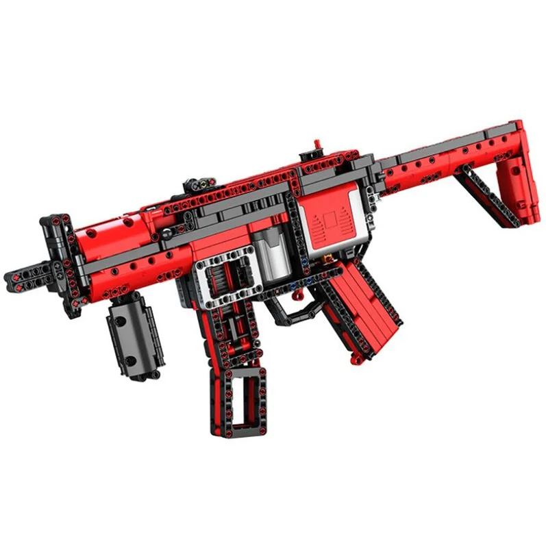 Новый военный серии MP5 пистолет пулемет модель строительные блоки комплект