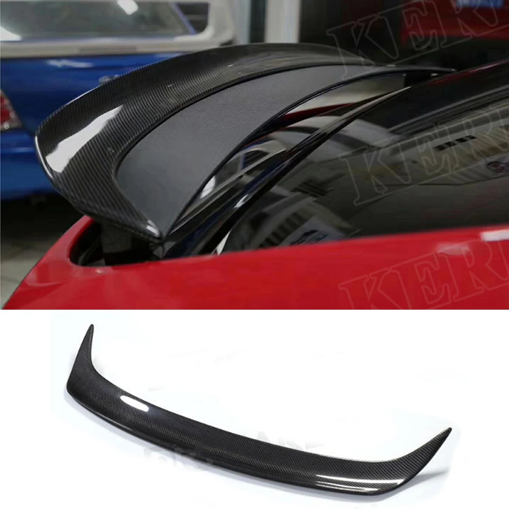 Углеродное волокно модель X задний Грузовик v стиль спойлер загрузки губы