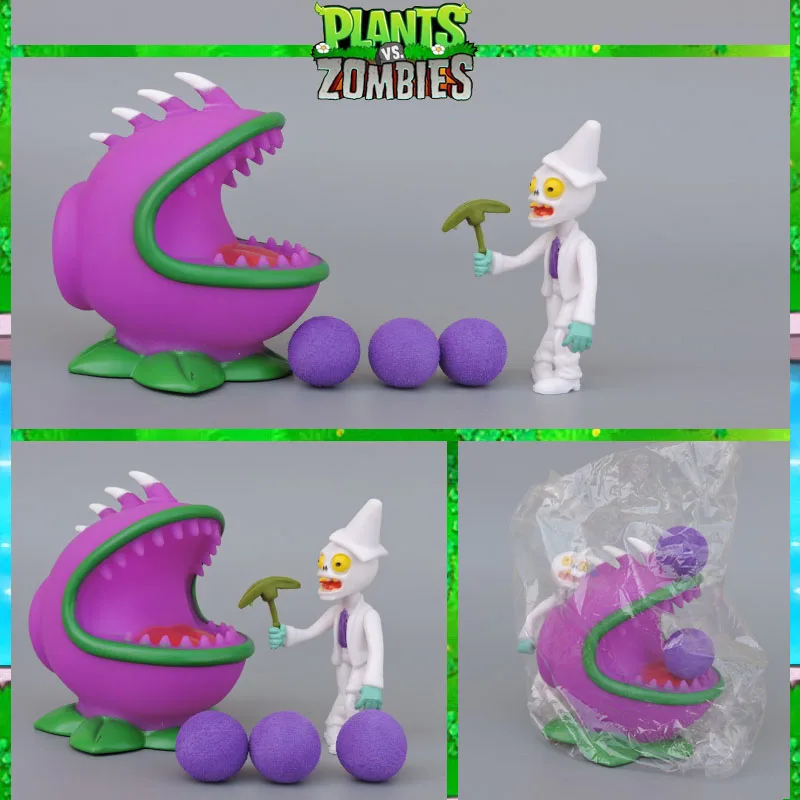 PVZ Plants Vs Zombies Peashooter ПВХ фигурка модель игрушки подарки для детей