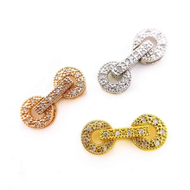 

Wholesale DIY Natural Stones Beads Jewelry Making Accessories Silver/Gold/Rose Gold Metal Connector Clasps Findings