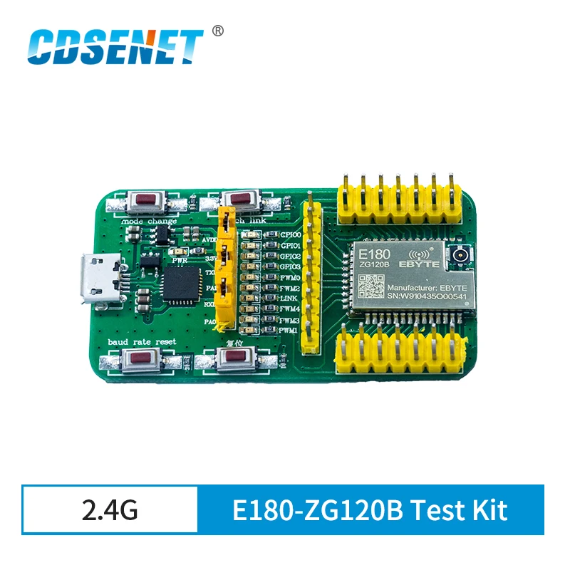 

Test Kit ZigBee 3.0 USB Port EFR32 2.4GHz Smart Home Wireless Network Data Transceiver CP2102G 3.3V Test Board