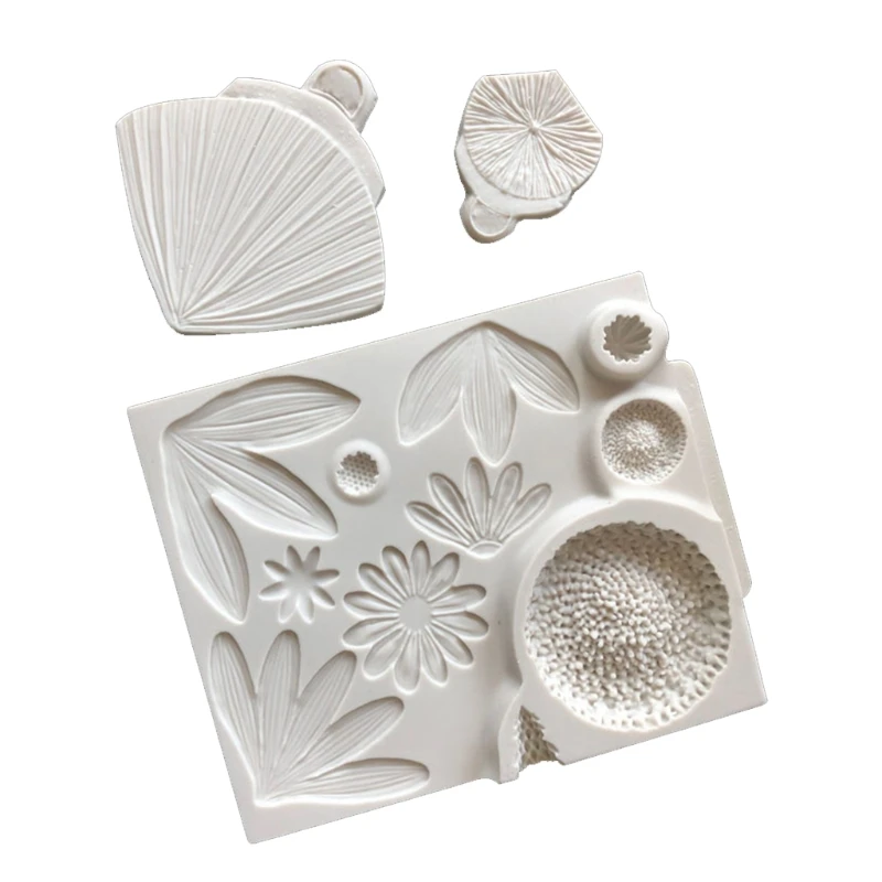 

896A силиконовая форма для помадки, форма в виде листьев подсолнуха для изготовления шоколада, помадки, желе