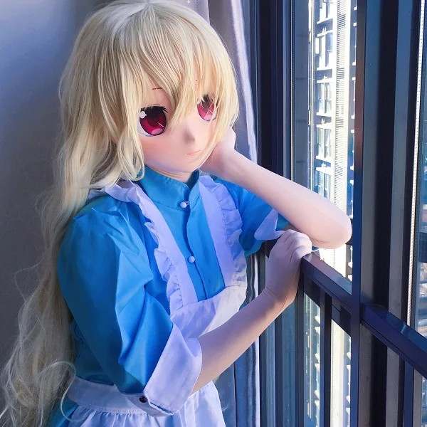 (KGM 08) переодевающаяся Девушка BJD кукольная маска японская женская аниме