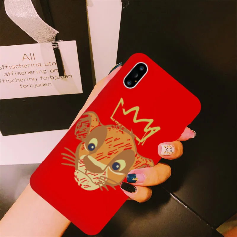 Джамлюлярный мультяшный король льва чехол для iPhone 7 XS MAX XR X 11 Pro 8 6 6s Plus лучшие друзья Мягкий силиконовый чехол для телефона Coque
