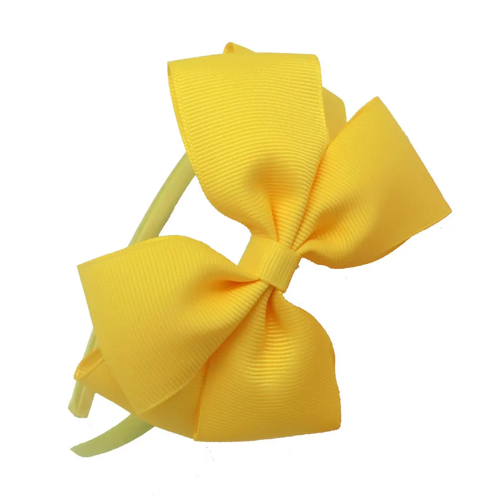 

1Pcs Children Headband Cute Bowknot Hair Band For Kids Girls Ribbon Handmade Bows Hairbands Hair Ties Headwear Hair Accessories