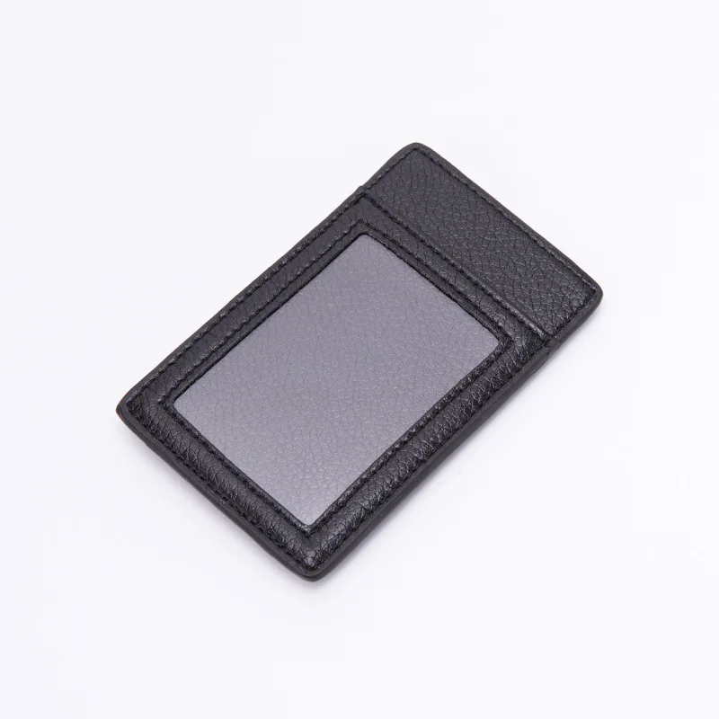 Модный Lichee шаблон холдер для банковских карт Монета Сумка держатель карты PU