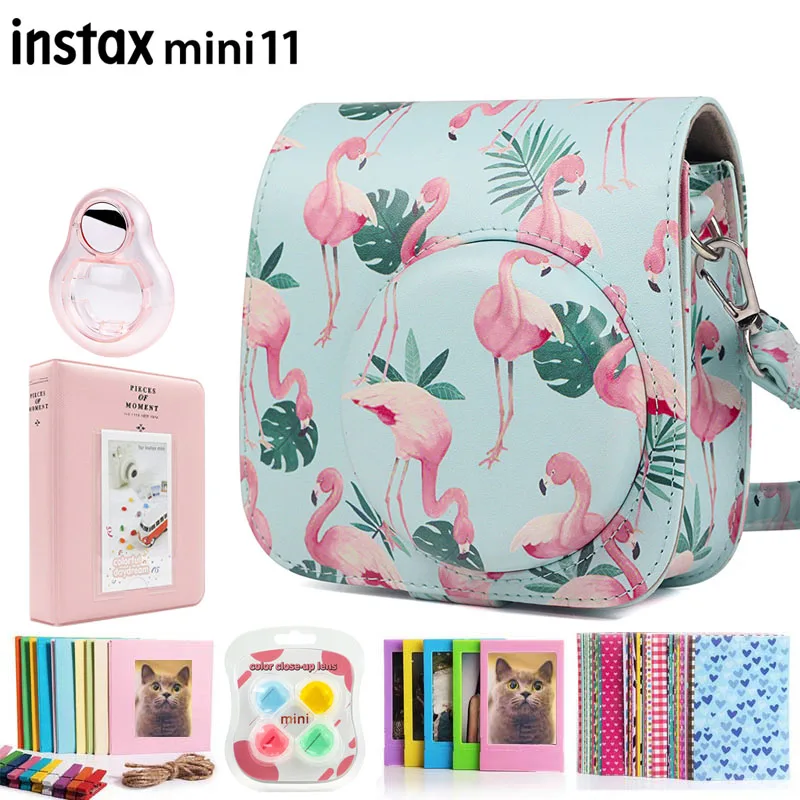 Чехол для моментальной камеры Fujifilm Instax Mini 11 комплект аксессуаров с сумкой на