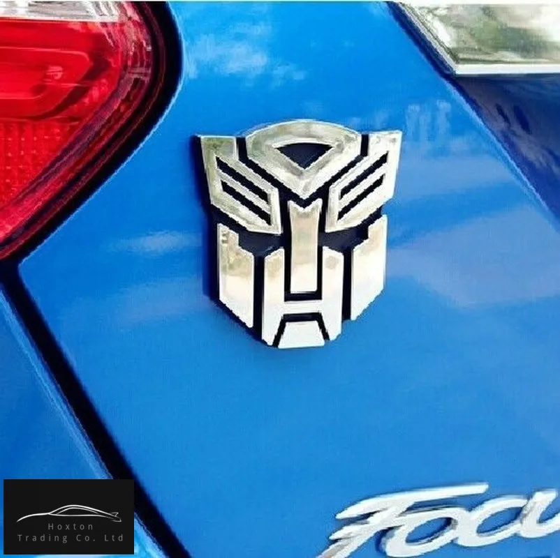 Autobots 3D металлические наклейки для автомобиля эмблема трансформатора стайлинга