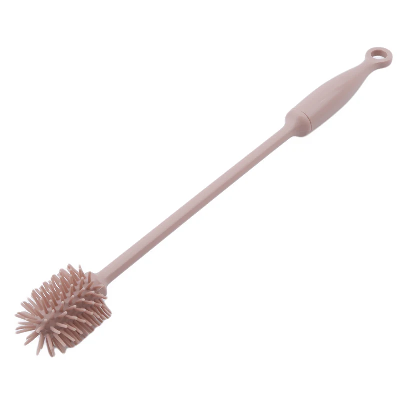 

3 Colors Baby Bottle Brushes Cleaning Cup Brush For Nipple Spout Tube Kids Feeding Cleaning Brush Nipple Brush Coffe Tea