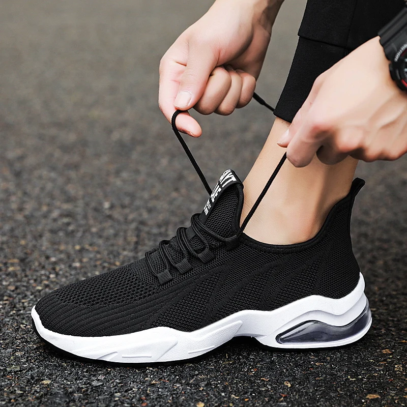 

New spring Comfortable Breathable Lace Up Men Shoes summer Casual Men sneakers men mesh fashion shoes Zapatos de hombre