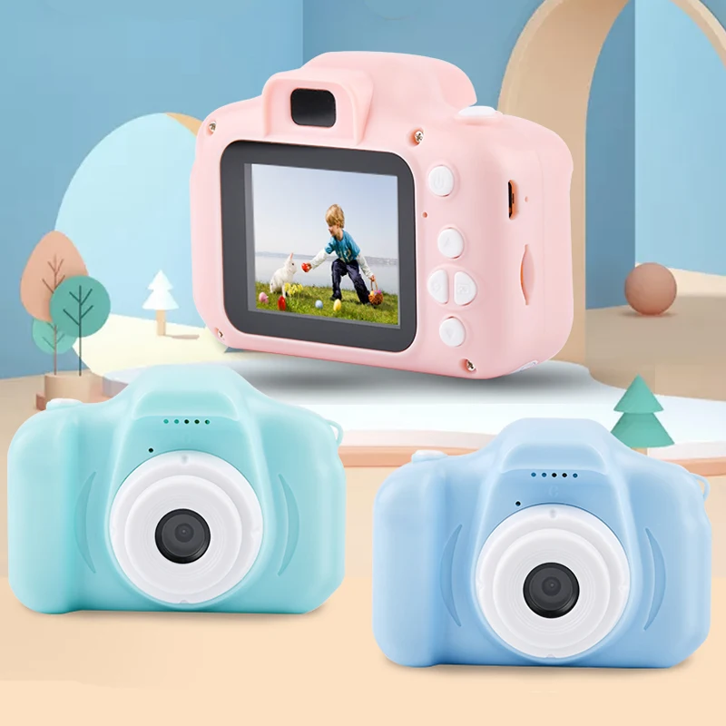 

Children Kids Camera Mini Educational Toys Baby Birthday Gift Digital Camera 1080P Juguetes Camara foto infantil Dropshipping