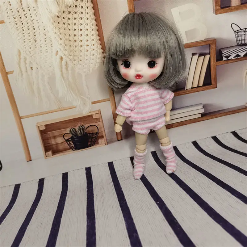 Ob11 нижнее белье комплект из 3 предметов 1/12 BJD Морри ГГК глиняная кукла мультяшная |
