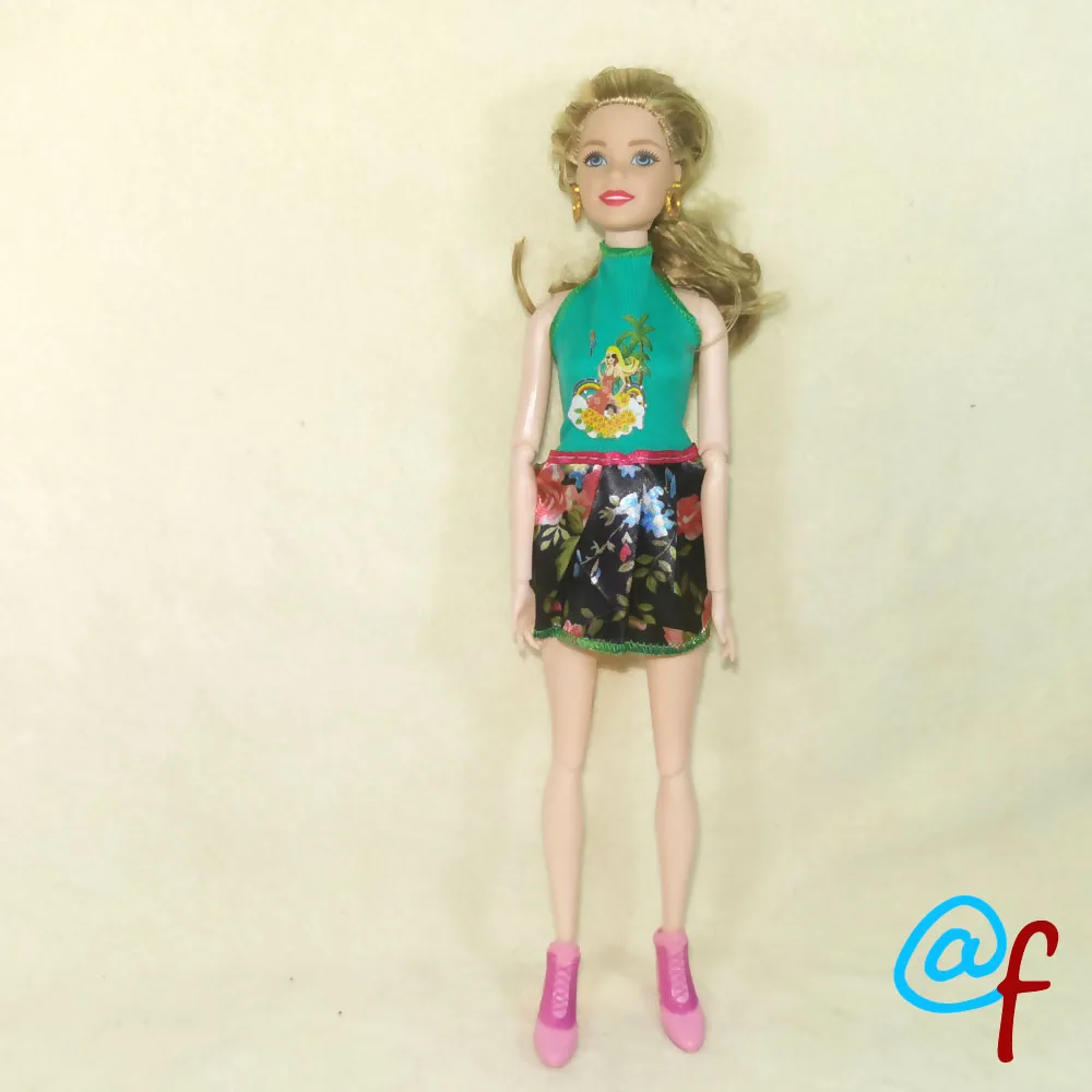 1 комплект кукольная юбка для девочек N32L сделай сам 1/6 г. платье OOAK Beauty Doll