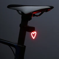 Велосипедный фонарь, светодиодный задний фонарь с несколькими режимами освещения, предупреждение, зарядка через USB, для подседельного штыр...