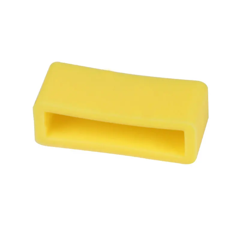 5pcs Watch Accessories Silicone Bezel Ring Watch Loop For Rubber Strap Loop Rubber Band Buckle With Ring withings loop