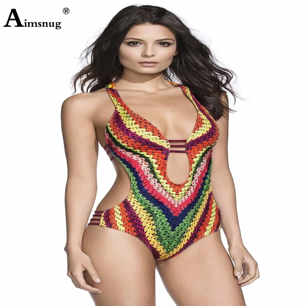 

Women High Waist Swimwear 2021 Fashion 3D Print One Piece Swimsuit Monokini Bathing Suit Female Sexy Bandage Onesie Beachwear
