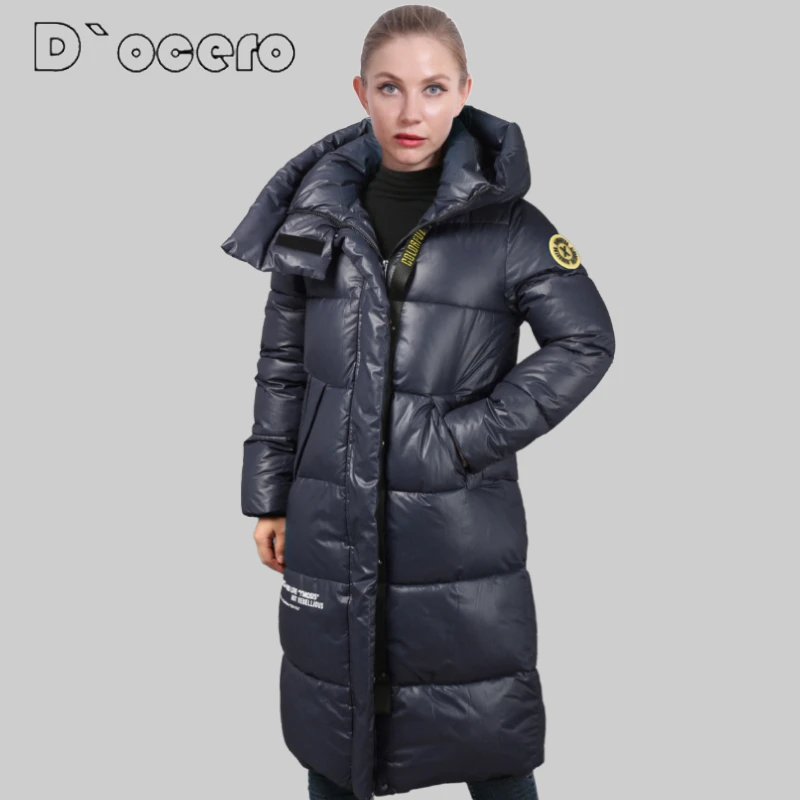 

CEPRASK 2021 New Fashion Winter Jacket Women's Parkas High Quality Thick Cotton Coat Hooded Long Warm Casual Female Outerwear