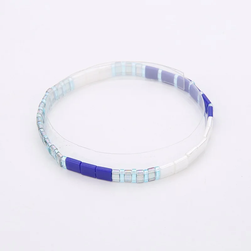 MC-B0054 SHINUSBOHO, розовый сглаза, браслеты для женщин, MIYUKI Delicas, бусина, ткацкий станок, состояние, мужские браслеты, браслеты, мужские браслеты, ювелирные изделия дружбы - Окраска металла: MC-B0054