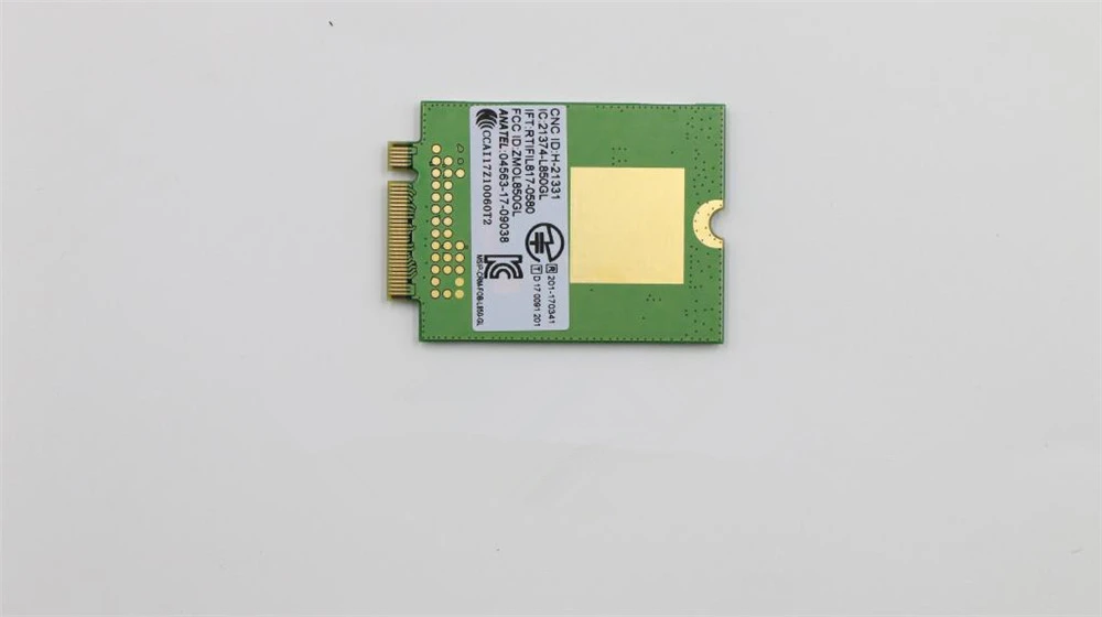 Беспроводная плата 4G LTE Fibocom L850-GL M.2 для Lenovo Thinkpad T495s P53 P43s T14 P14s T15 T14s X13 P15s T15p L14 L15 01AX792