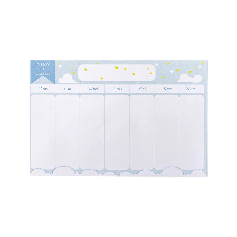 Новый календарь с обратным отсчетом на день 100 График обучения ежедневник