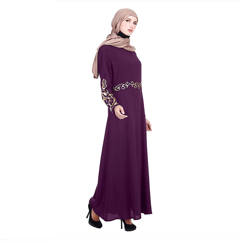 2019 Новое поступление Abaya Турция осень зима мусульманская женская мода горячее