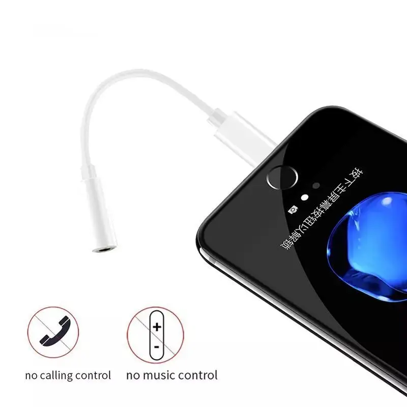 3 5 мм Джек аудио кабель-адаптер для iPhone X XS Max 8 7 Plus наушников Aux кабель сплиттер 12 IOS