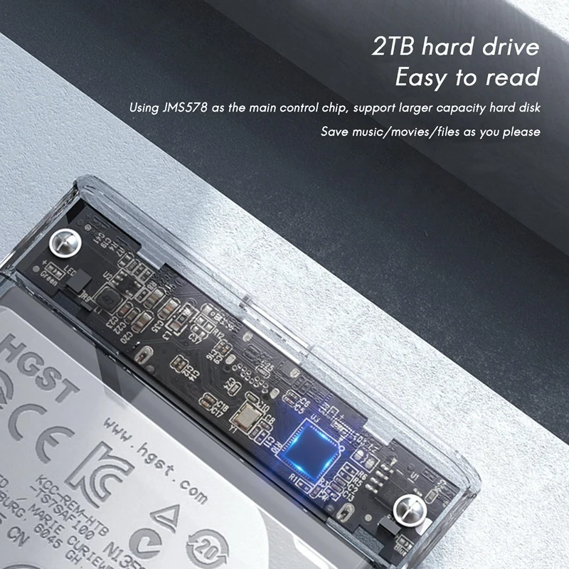 Корпус для SSD 2 5 дюйма с USB 3 0 на Micro-B HDD чехол адаптер ПК ноутбука | Компьютеры и офис