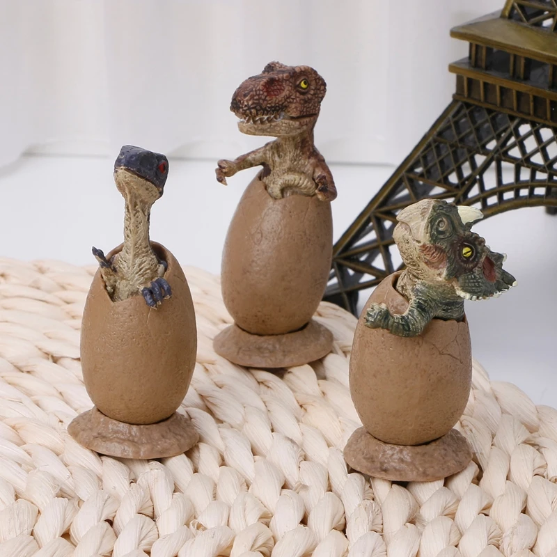 

Яйцо-динозавр детское, 3 шт./компл., с основанием